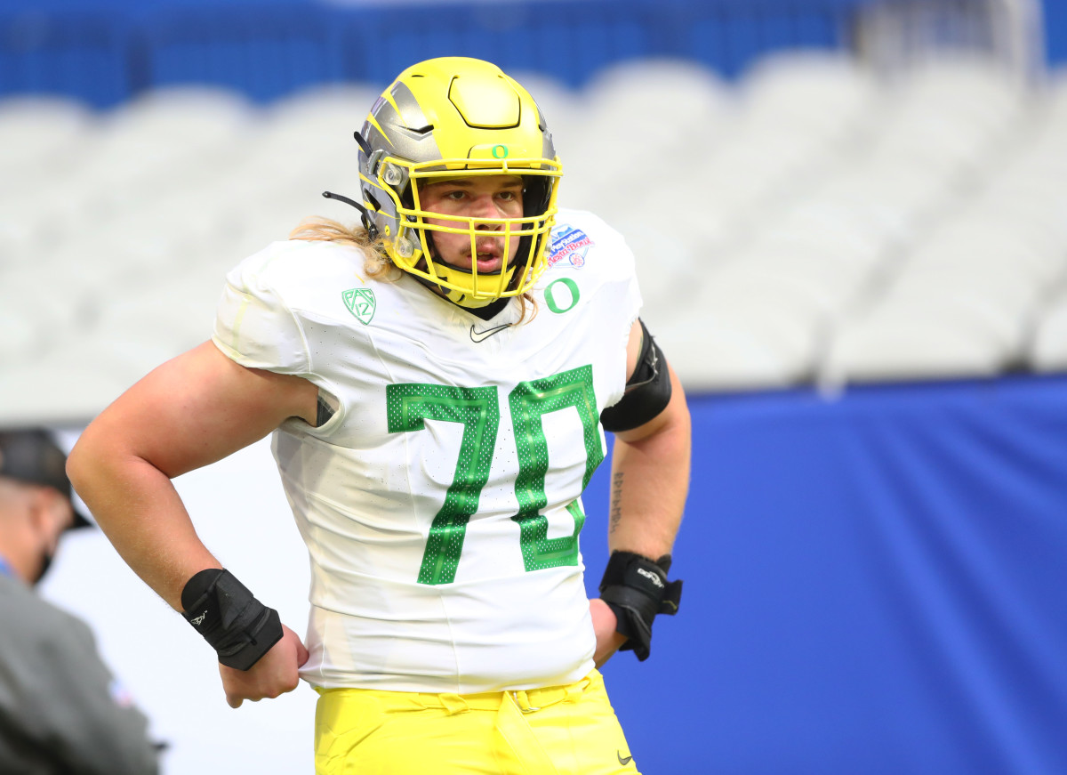 Dawson Jaramillo pictured at the 2021 Playstation Fiesta Bowl in Glendale, Arizona.